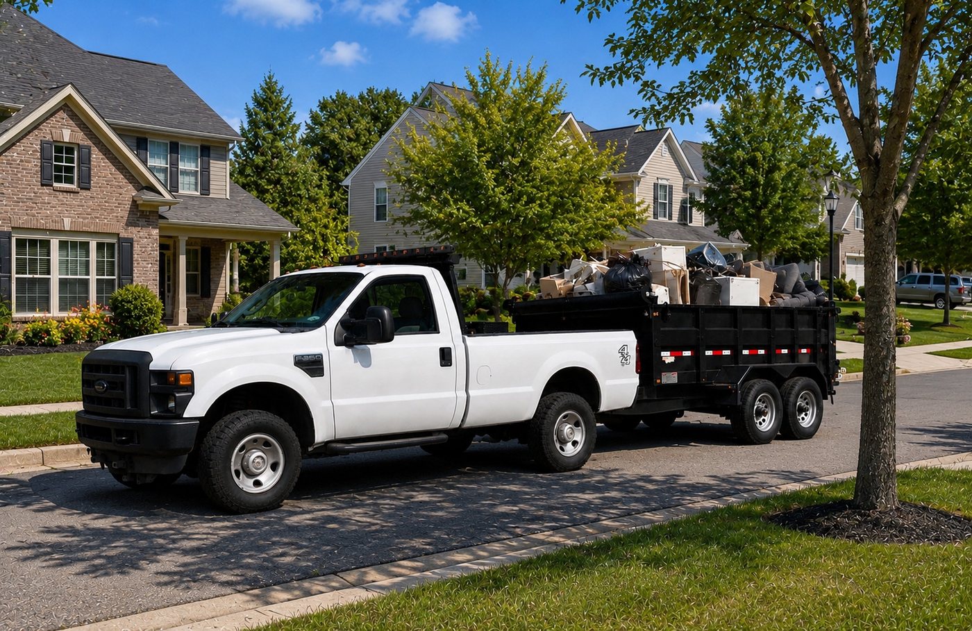 Backyard junk removal and cleanout in the Hudson Valley by Billz Removal Solutions